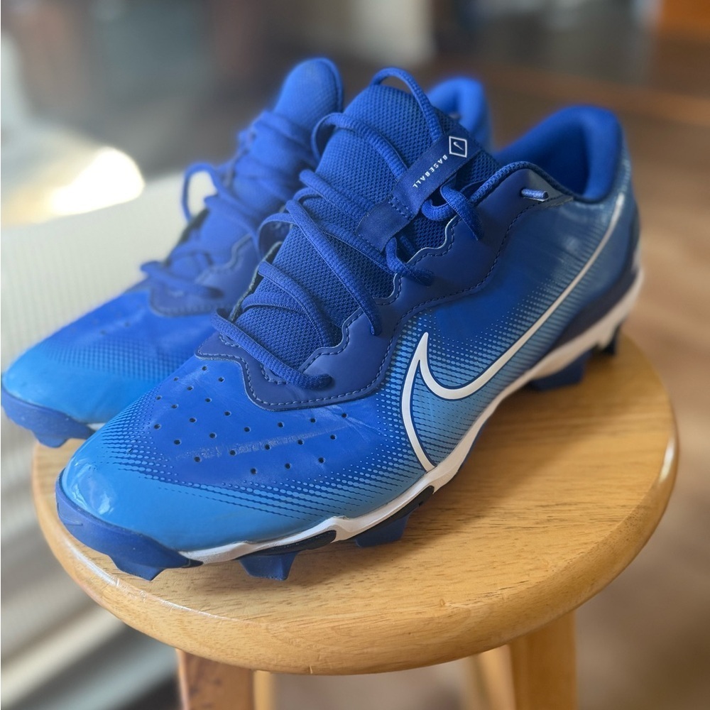 Nike fastflex Royal Blue Athletic Cleats - Picture 3 of 6